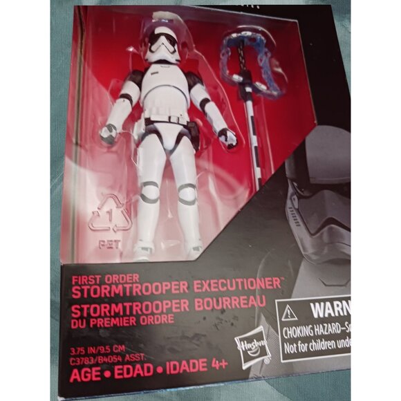 Hasbro Star Wars Black 017 Series First Order Stormtrooper Executioner Action Fi - Picture 3 of 4